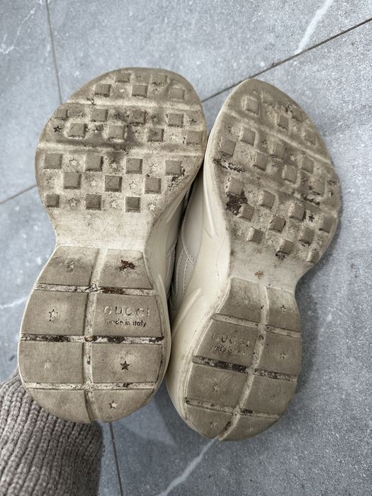 Sneakersy gucci skóra naturalna 36