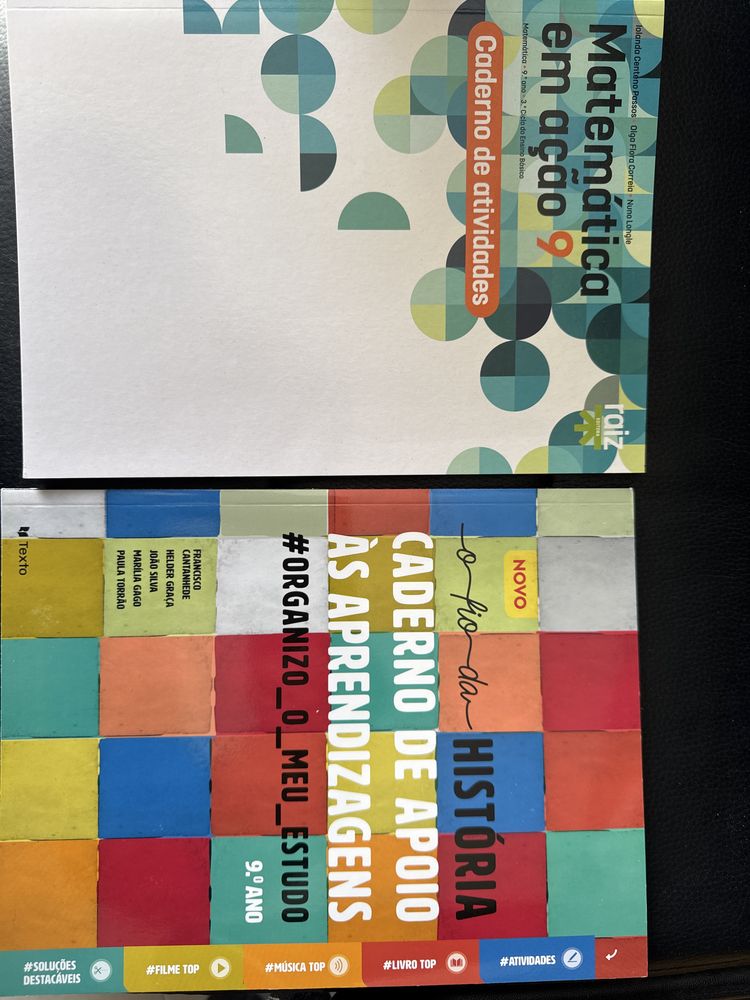Livros de exercicios nono ano