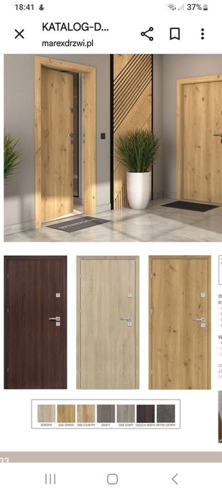 Drzwi wejściowe Calisto  80 , 90 Prawe, Lewe