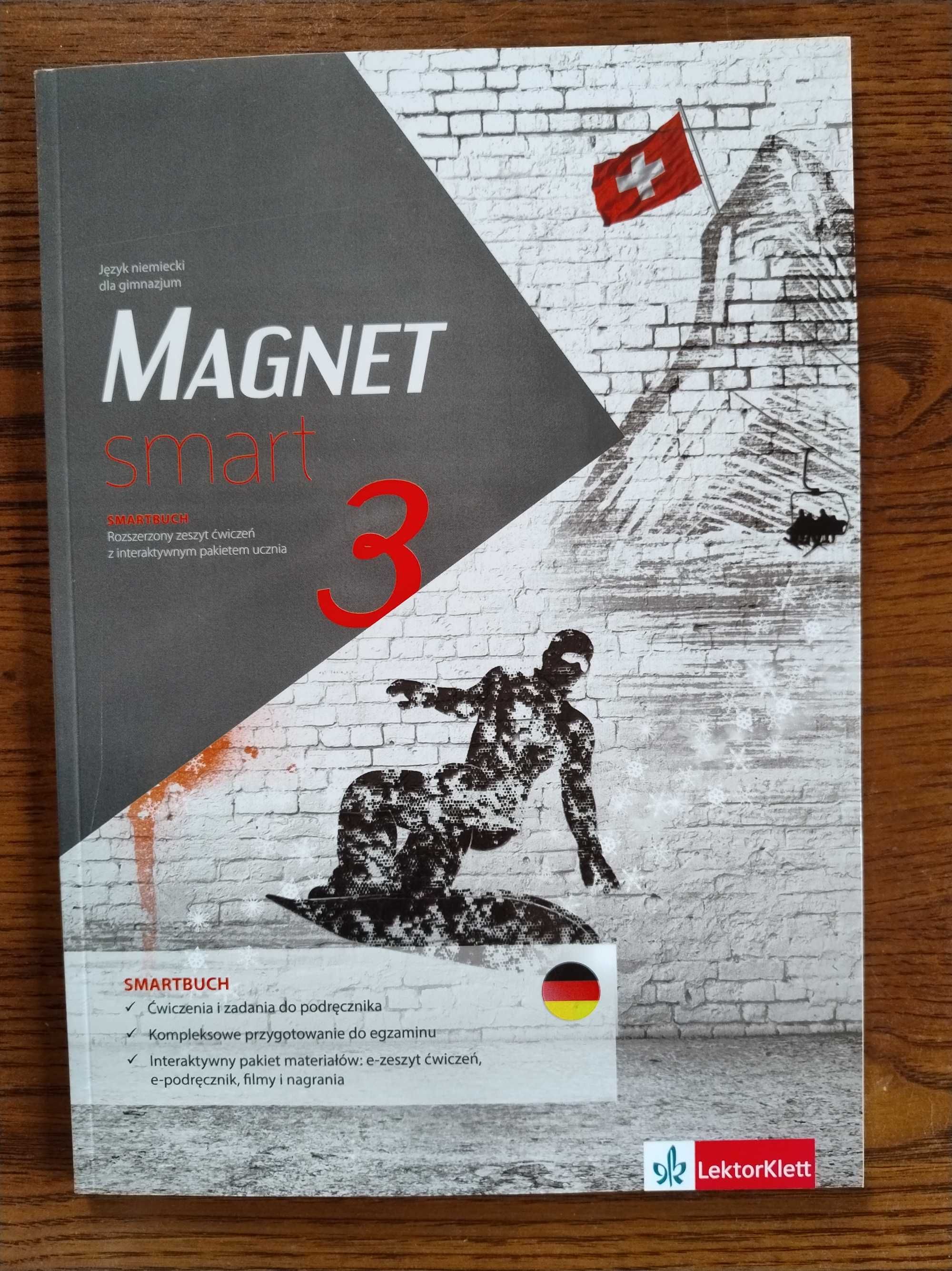 Magnet smart 3 podręcznik, ćwiczenia i smartbuch, CD