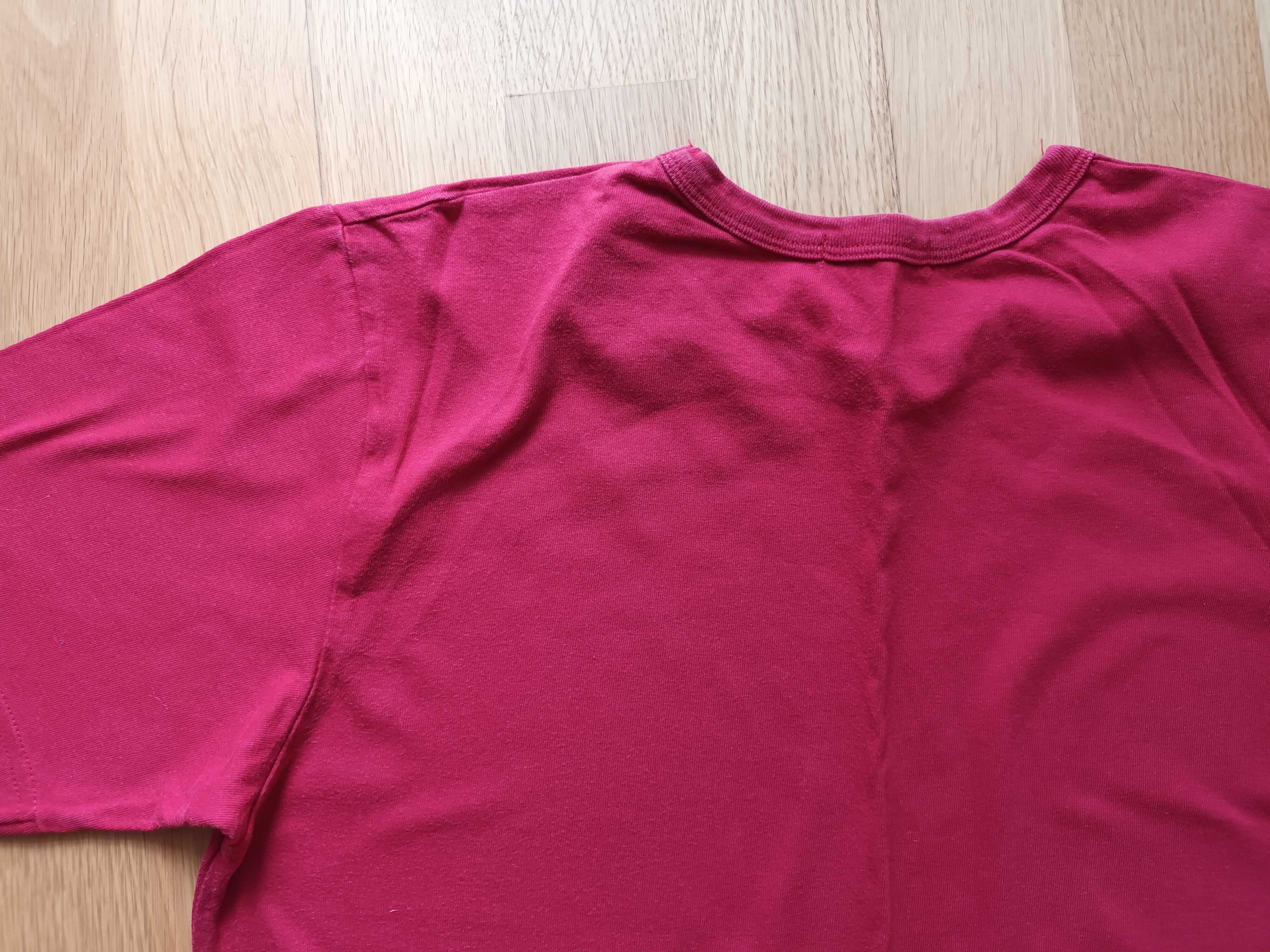 Koszulka T-Shirt czerwony Domyos Decathlon