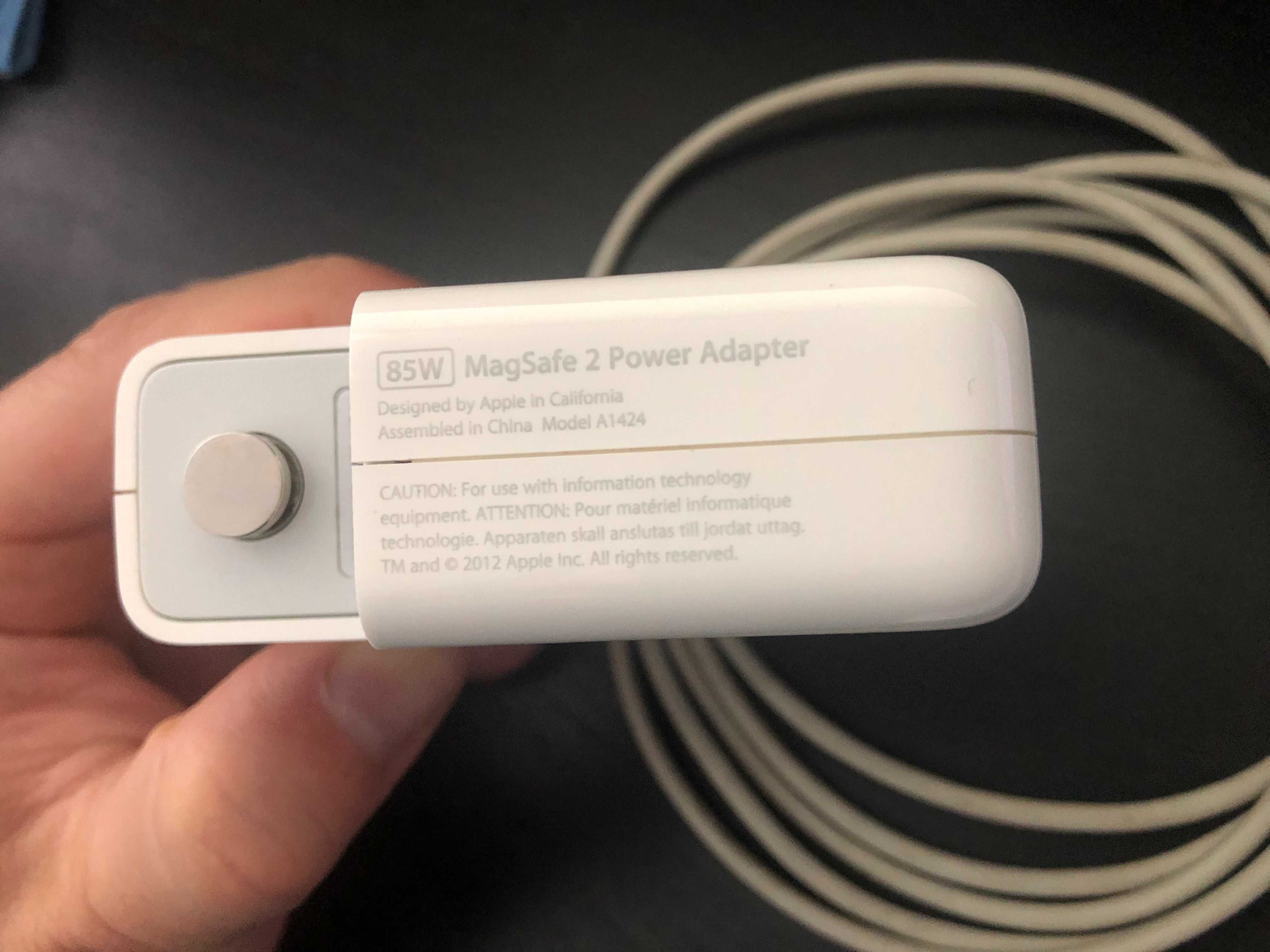 AVARIADO - Carregador Apple Magsafe 2 (original) 85w
