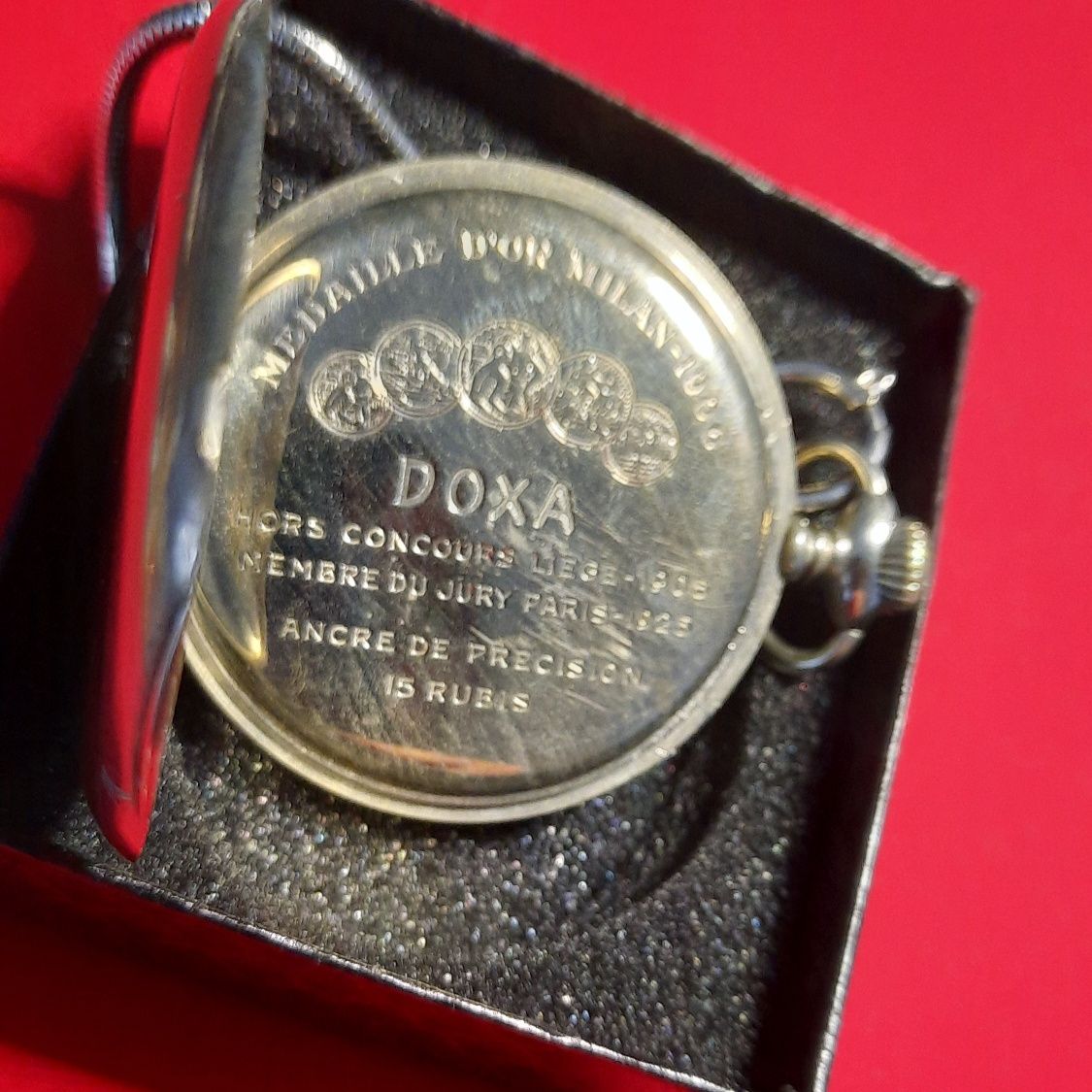 Dokładnie Doxa kieszonkowa 51,8mm