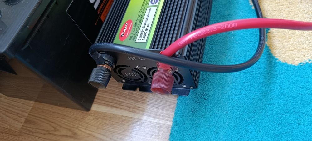 Аккумулятор 200ah инвертор 7000w зарядное Kraft dele kd1923комплект
