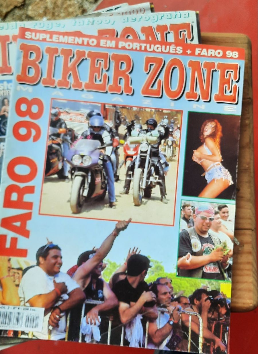 Lote de revistas Biker Zone custom chopper