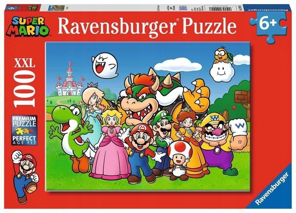 Puzzle Dla Dzieci 100 Super Mario, Ravensburger