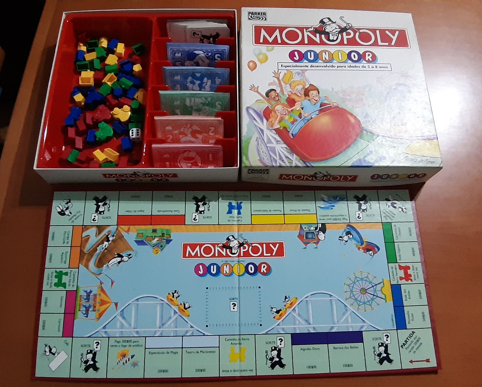 Monopoly junior dos 5 a 8 anos