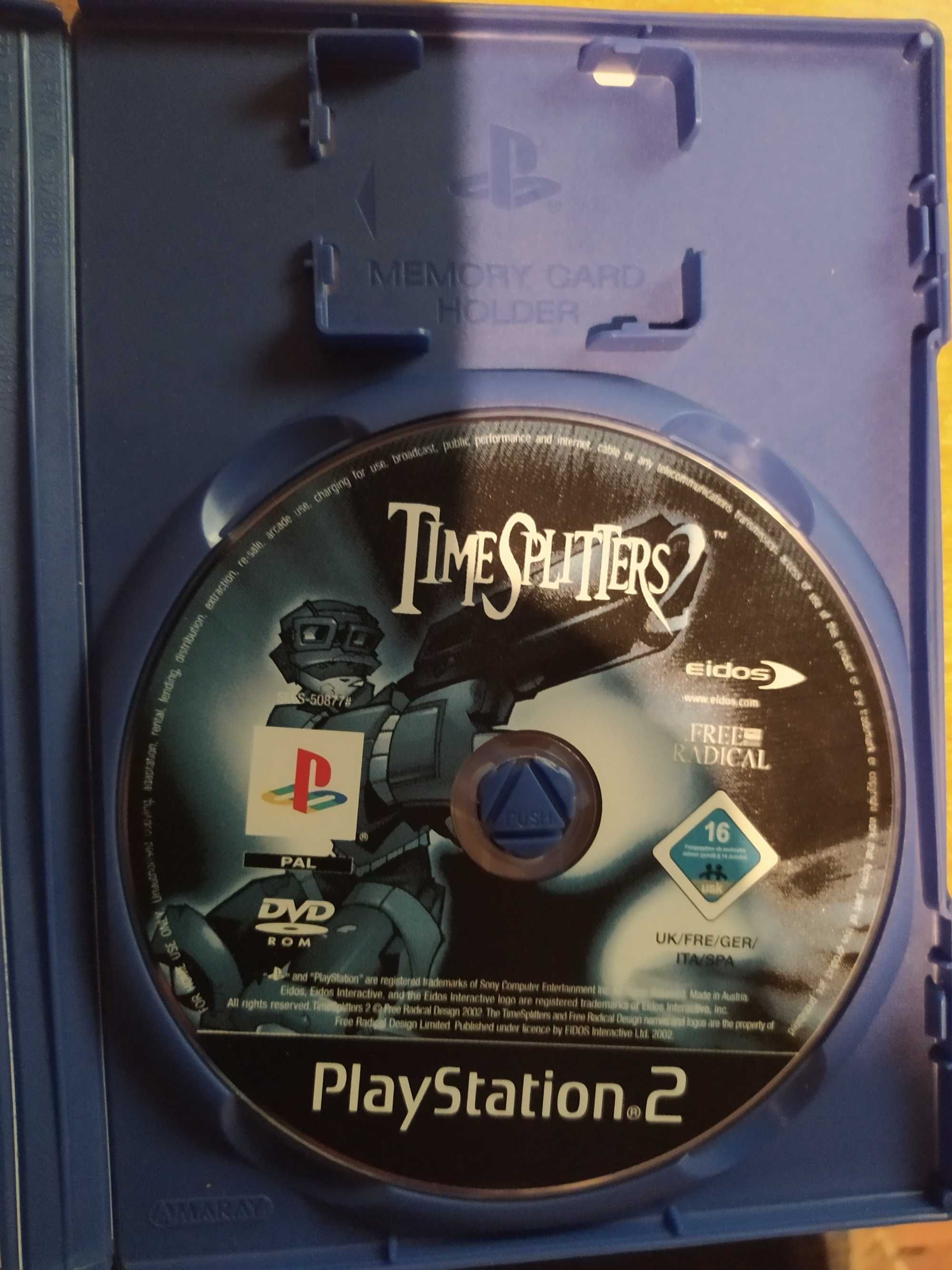 Jogo PS2 Time Splitters 2   10€