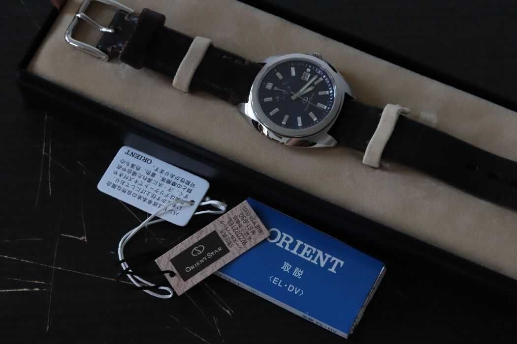 Zegarek męski Orient Star SOMES WZ0221EL granatowy używany gwarancja