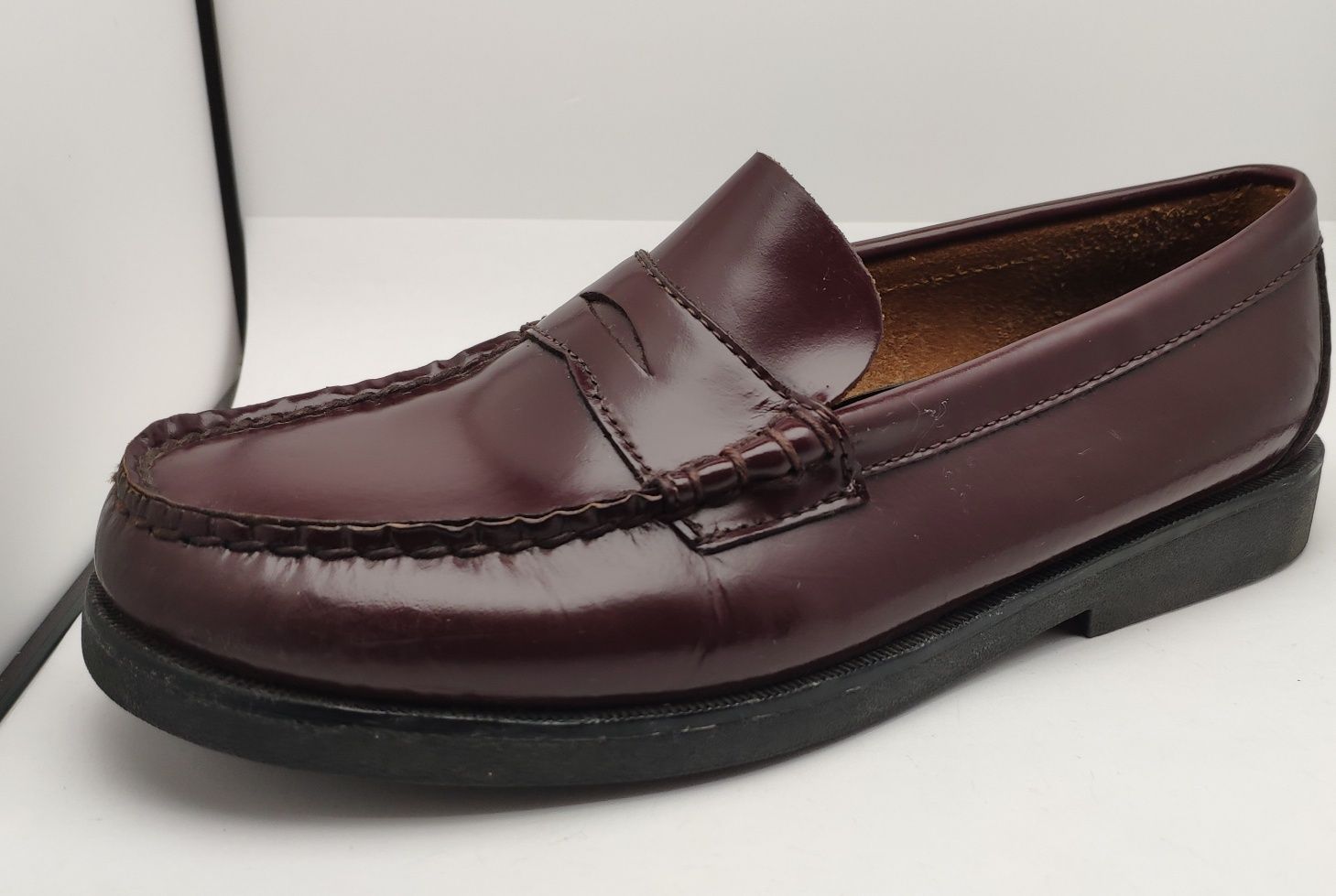 Markowe skórzane buty Sperry, komunijne,  21 cm