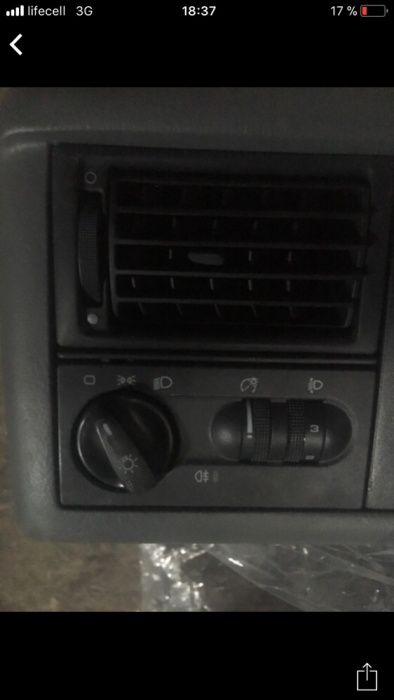 Переключатель света т4 vw t4 transporter