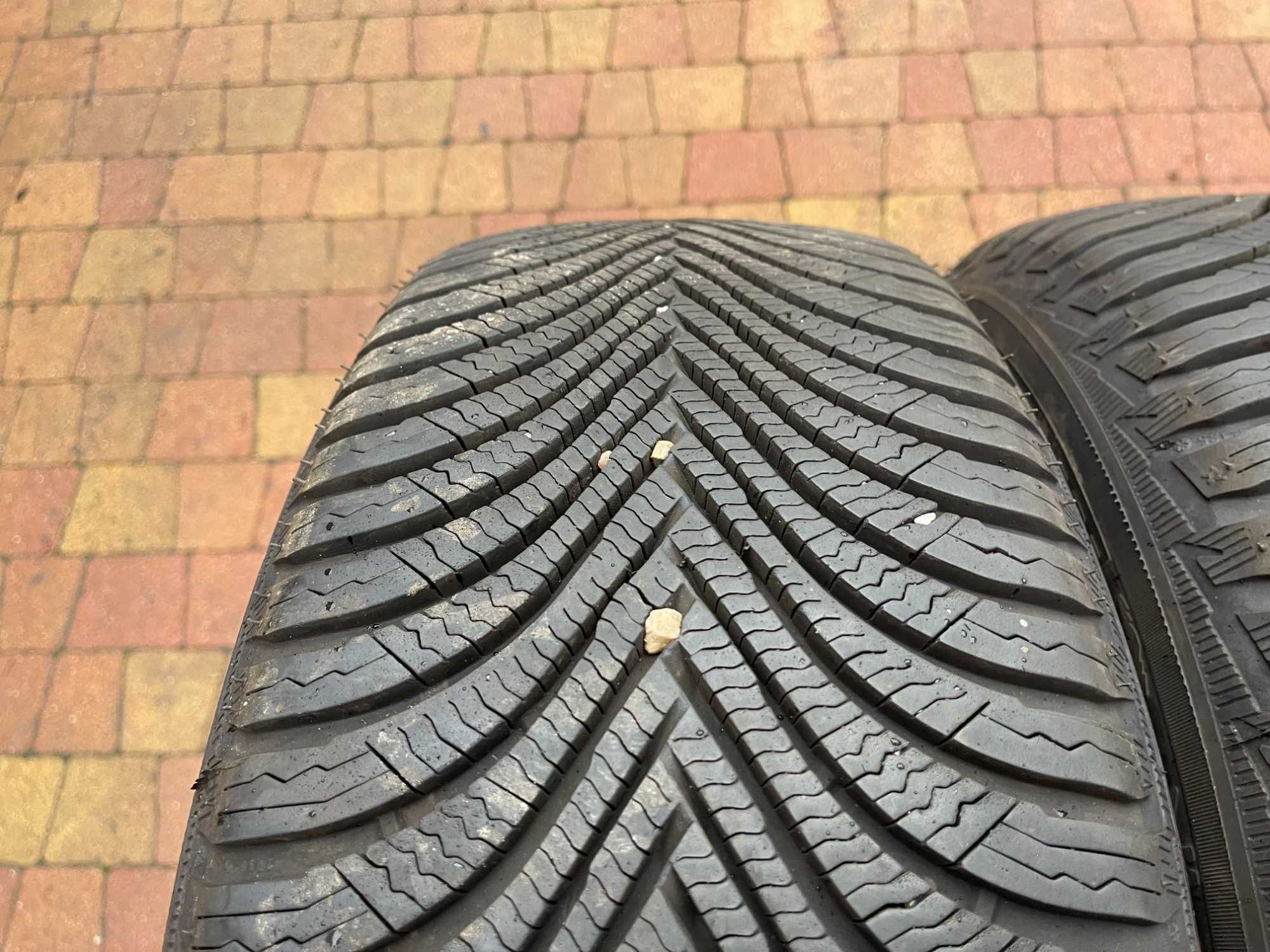 3657. Opony zimowe 215/55/17 Michelin 8mm 2023r jak nowe cena za 2szt