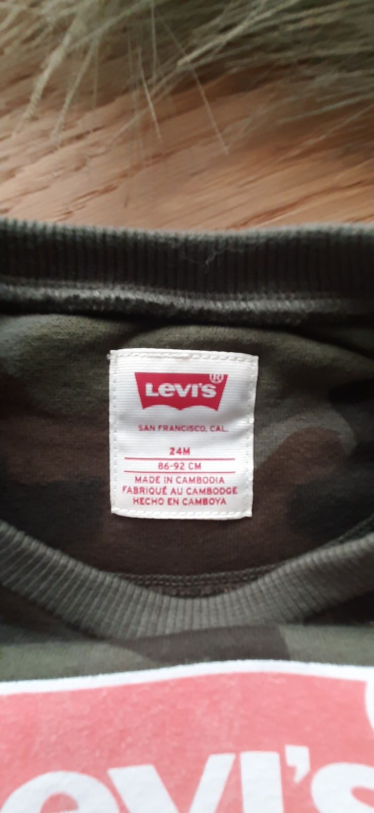 LEVI'S Nowa bluza rozm.86-92cm