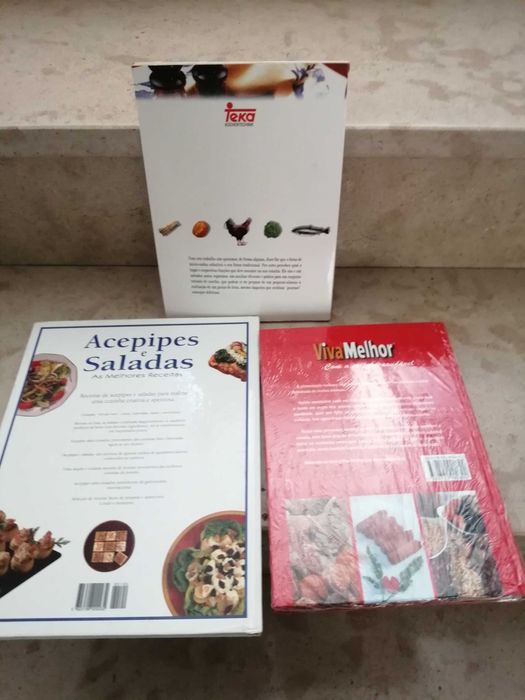 Três livros, títulos diferentes