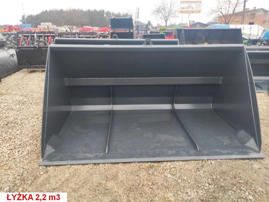 Łyżka Łycha 2,0m 2,2m 2,4m do ładowarki Manitou JCB 1,2m3 1,6m3 2,2m3