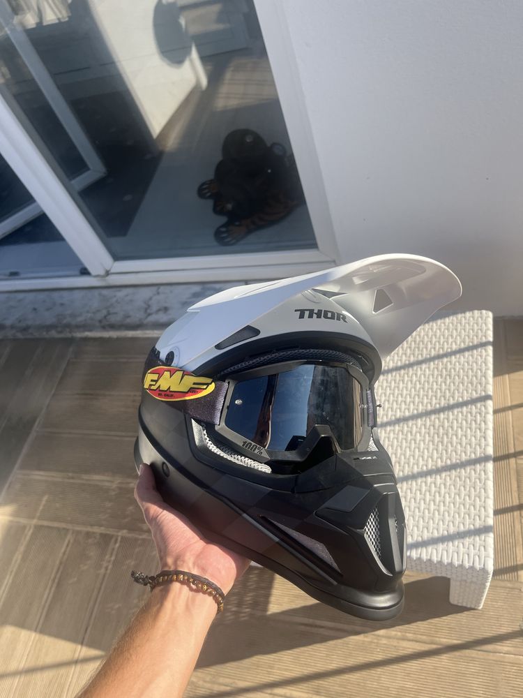 Capacete motocross