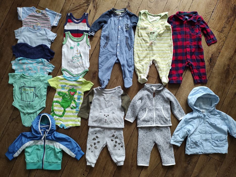 Ubranka dla chłopca r. 68