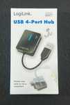 LogiLink USB 2.0 Hub 4-Port Czarny Kompaktowy rozdzielacz USB