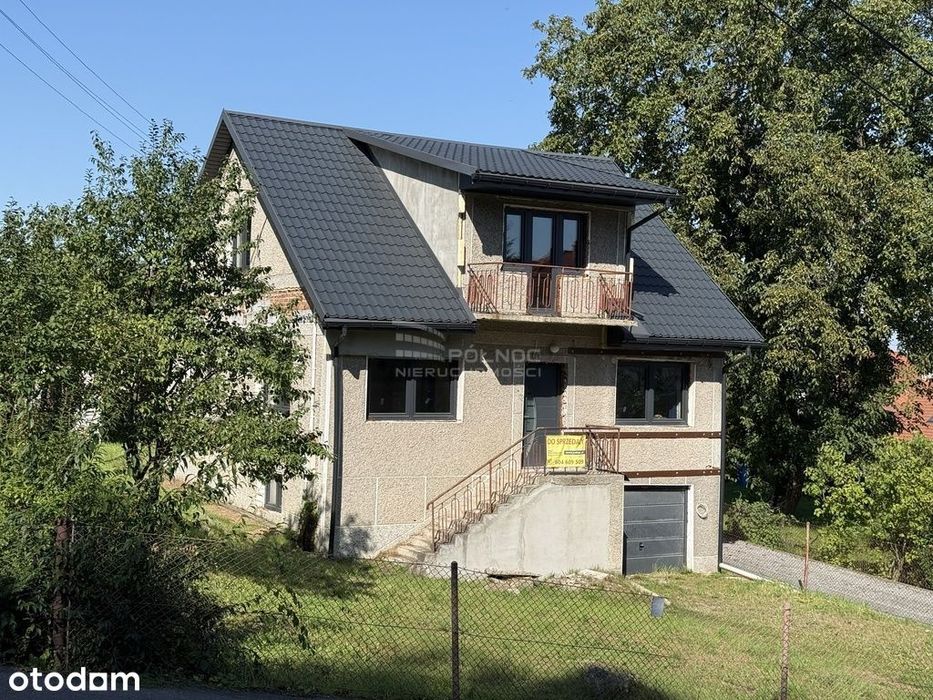 Dom z ładną dużą działką w Bochni