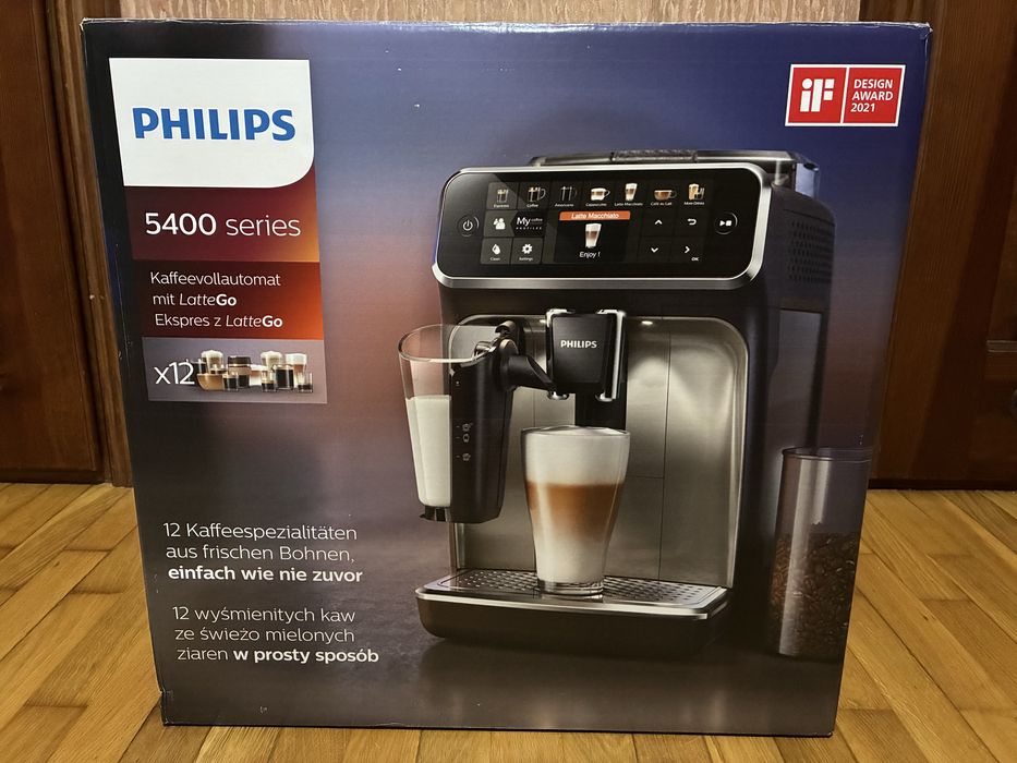 Кавомашина Philips LatteGo Series 5400 Series EP5447/90
