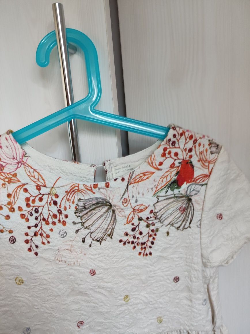 Sukienka Zara 128, wesele, chrzest