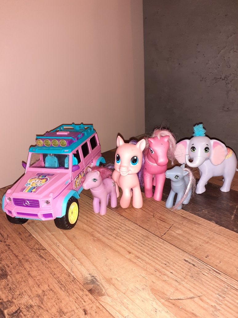 Kucyki i samochód Little Pony plus GRATIS