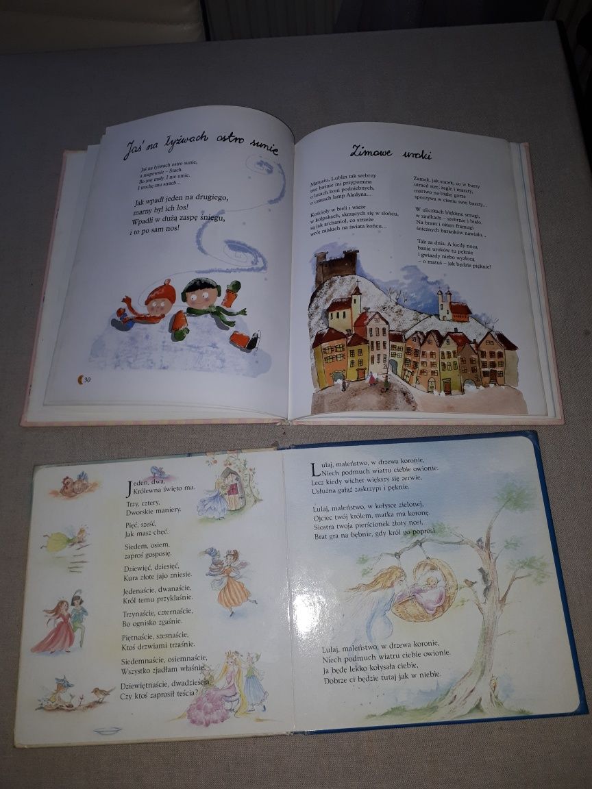 Książki dla dzieci kołysanki wiersze bajki na dobranoc