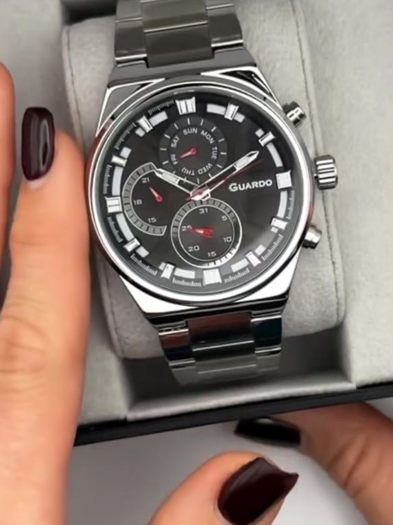 Годинник чоловічий Guardo 012724 Оригінал Гарантія Часы Гуардо Watch