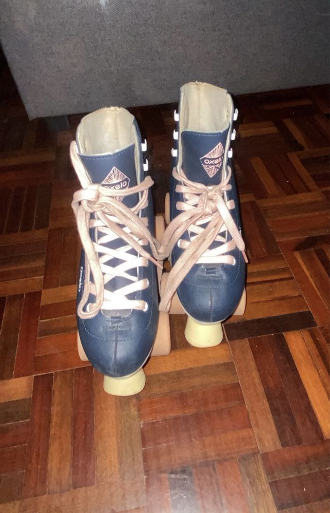 Patins praticamente novos