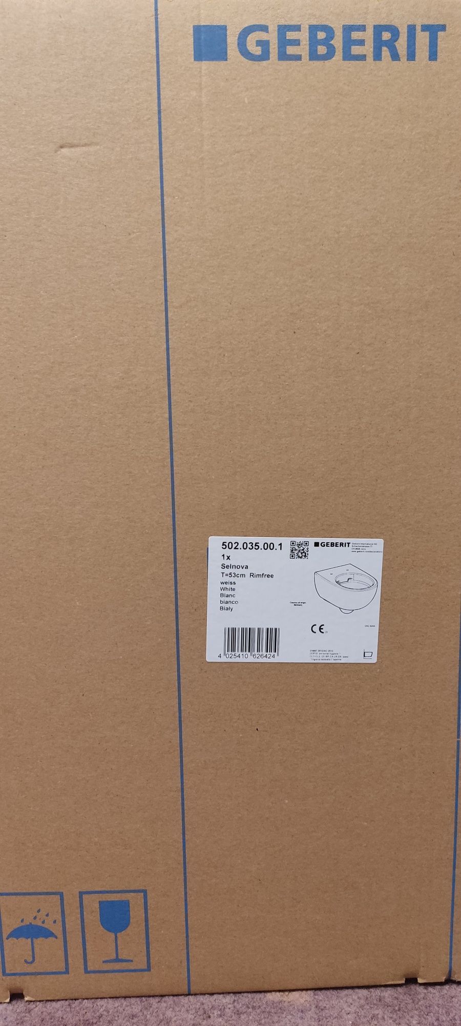 Geberit Selnova Rimfree Premium