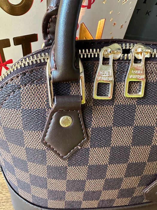 Alma BB kratka brazowa damska Louis Vuitton