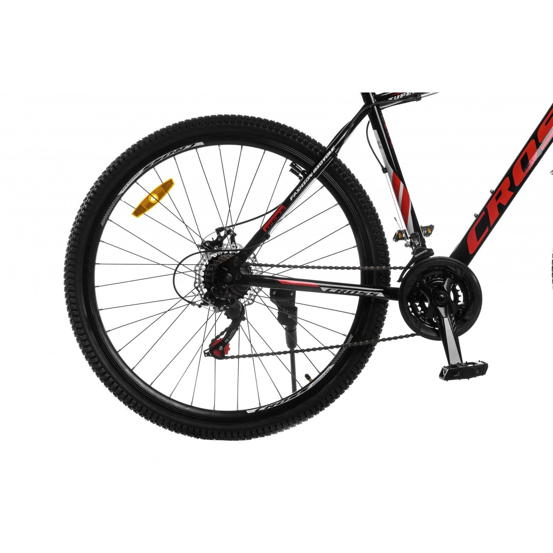 Горный алюминиевый велосипед 29" Crossbike Leader/Spider рост 170-200