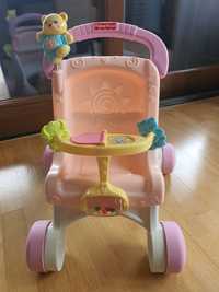 Fisher Price pchacz, wózek