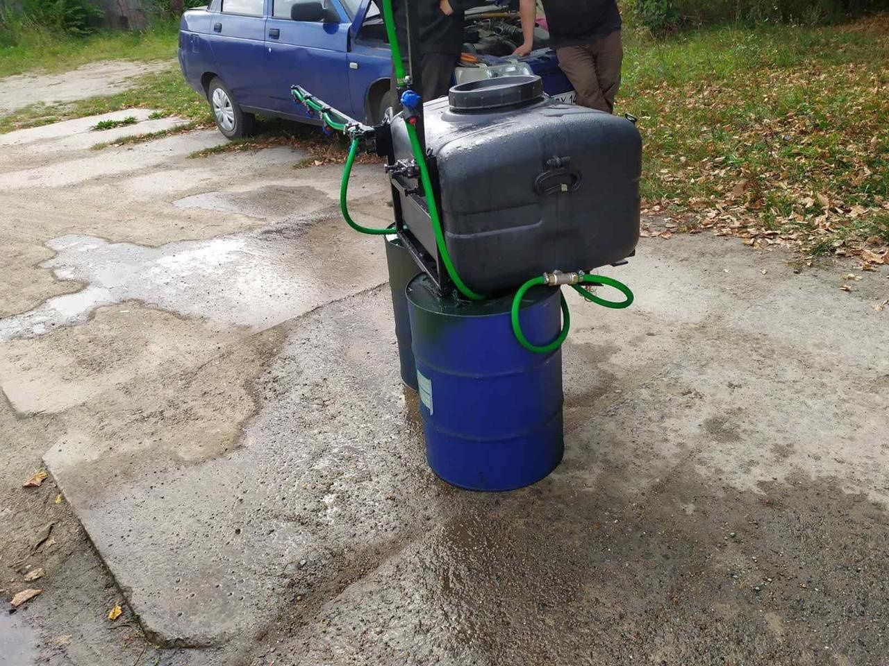 Обприскувач для мототрактора Шип 105 л