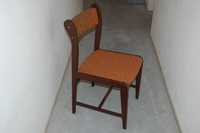 Krzesło drewniane, tapicerowane Radomsko A7315 z metką