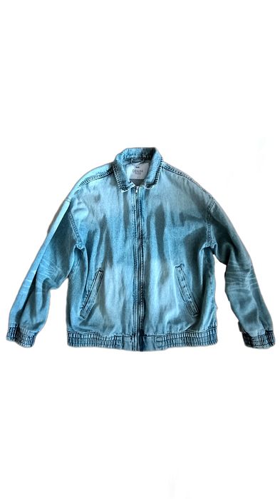 kurtka jeansowa oversize