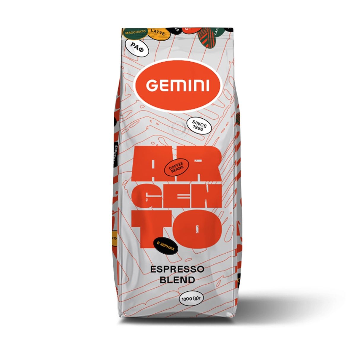 Кава в зернах Gemini фасування 1кг