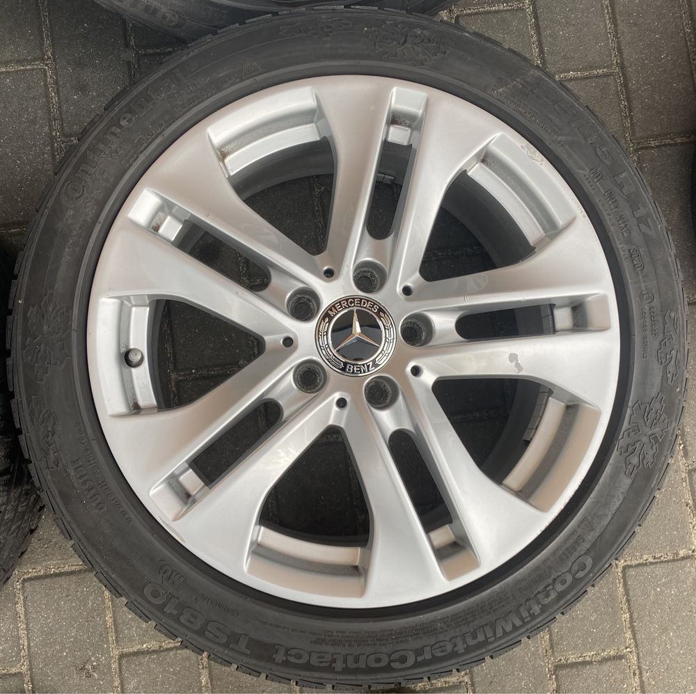 Alufelgi z oponami 225/45 R17 Mercedes C-Klasa W204 W124 B-Klasa W245