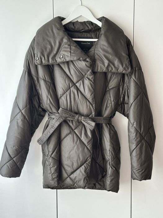 Зимова куртка на запах Massimo Dutti