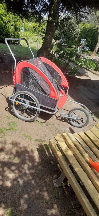 Przyczepka rowerowa 2 osobowa