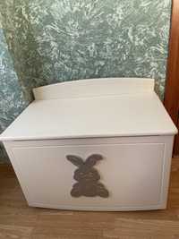 Ящик для іграшок MyBaby Glamour Bunny