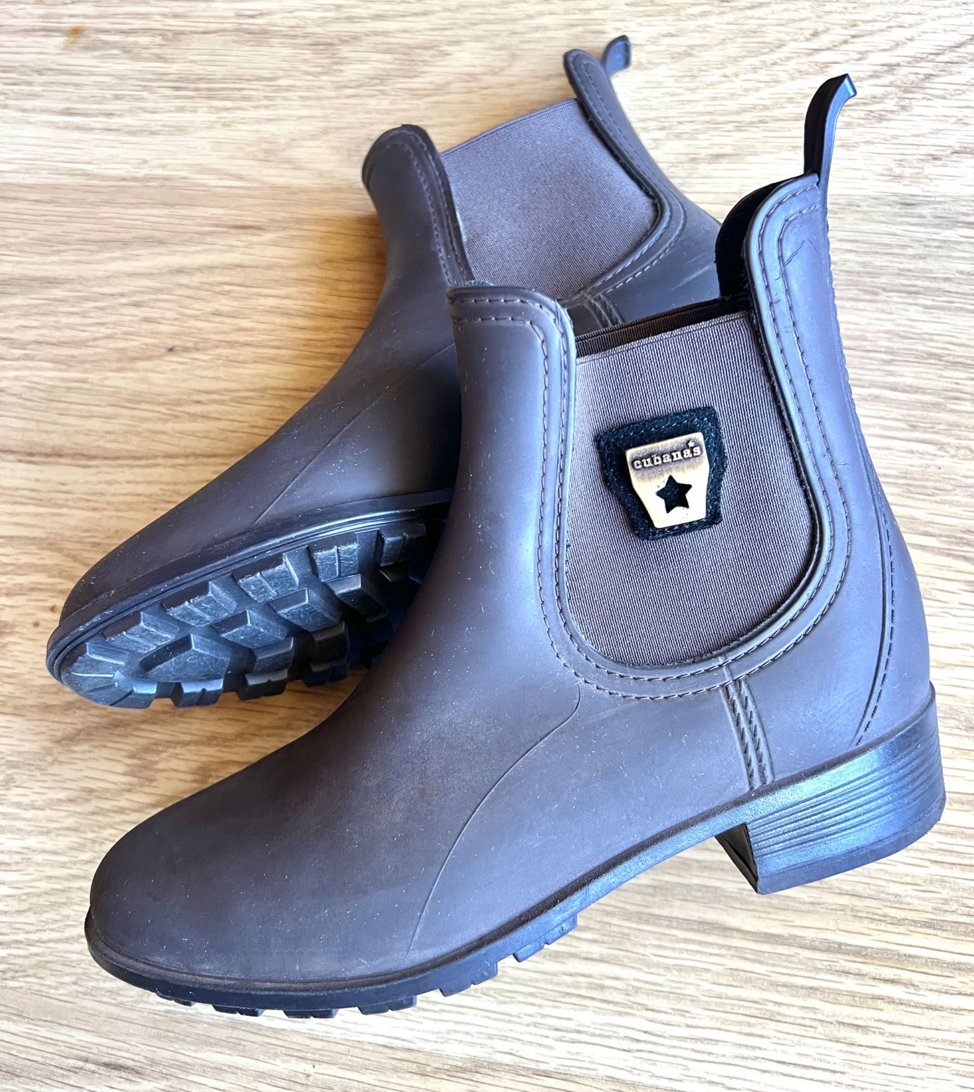 Botins CUBANAS cor Castanha - como novas