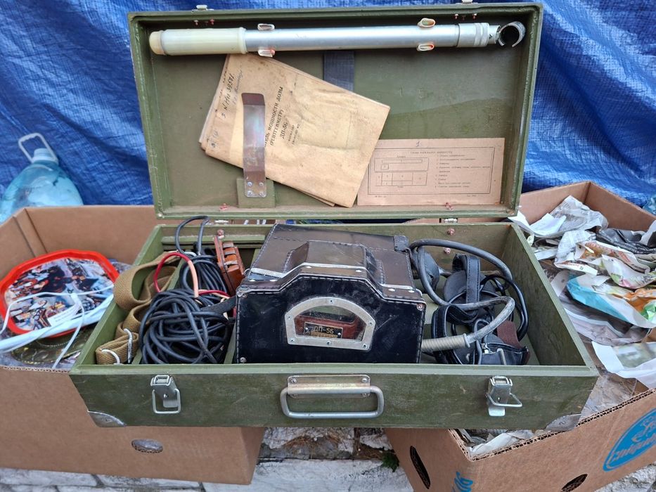 Dozymetr radziecki DP-5B w bakielicie