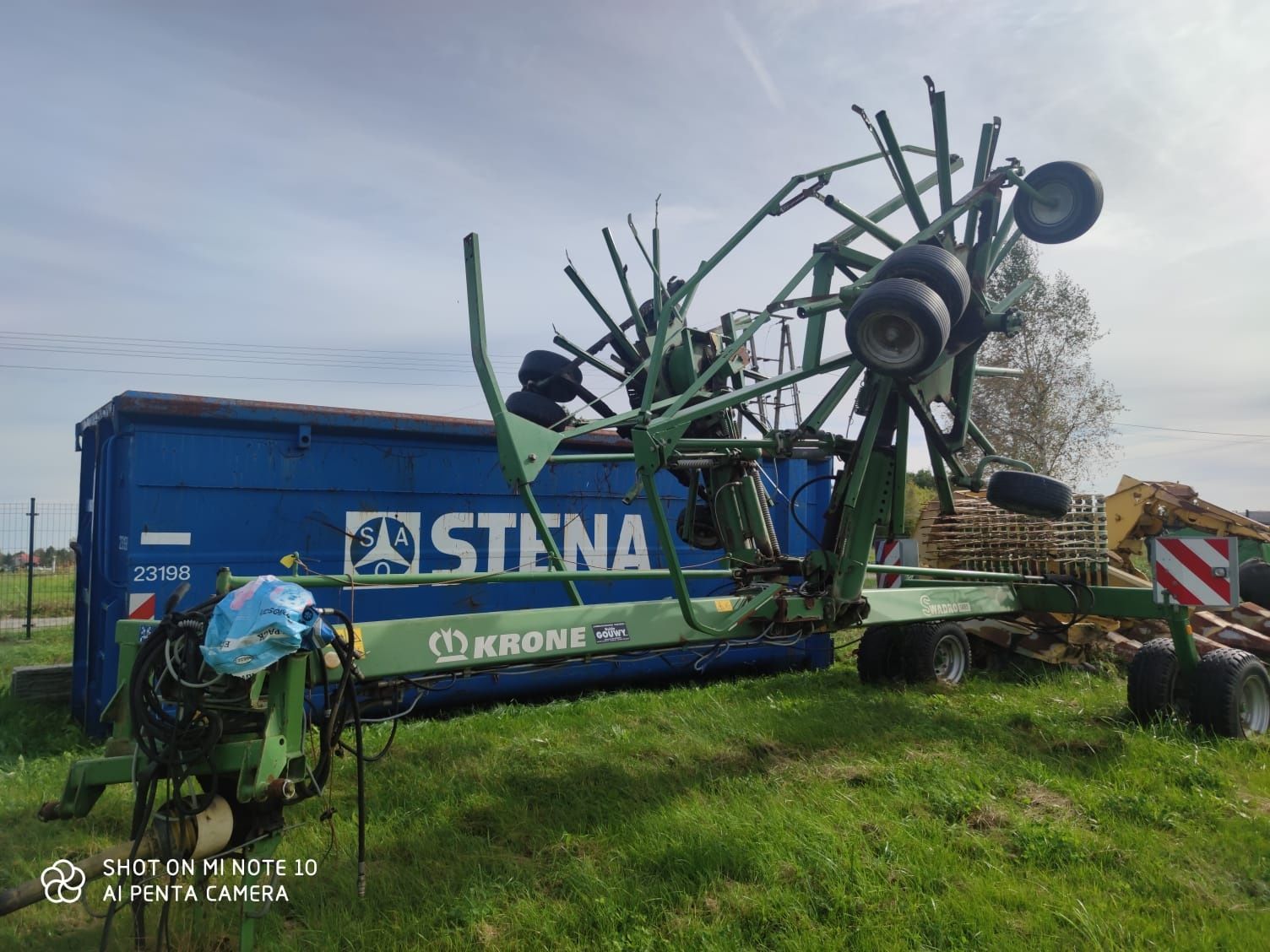 Zgrabiarka Vicon Andex 843 Terralink Quatrro/8.4 m szerokość pracy