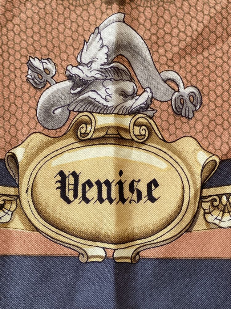Хустка 88х89 Hermes Venice