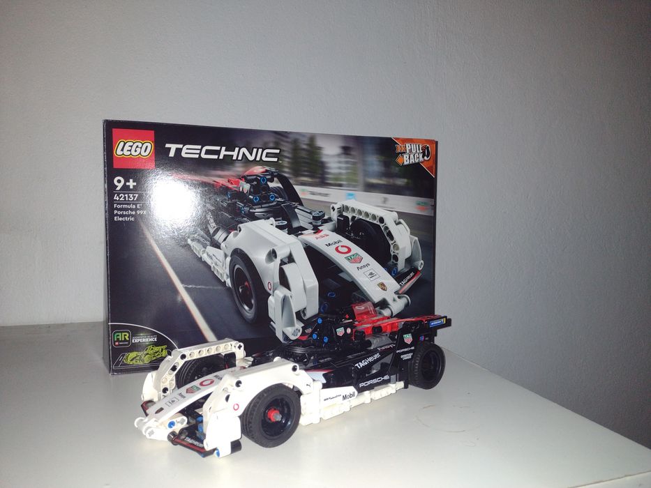 Carro da Lego formula E Porsche 99x electric