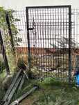 Furtka 85x150 ze słupkami+ jedno przęsło i dwa słupki.