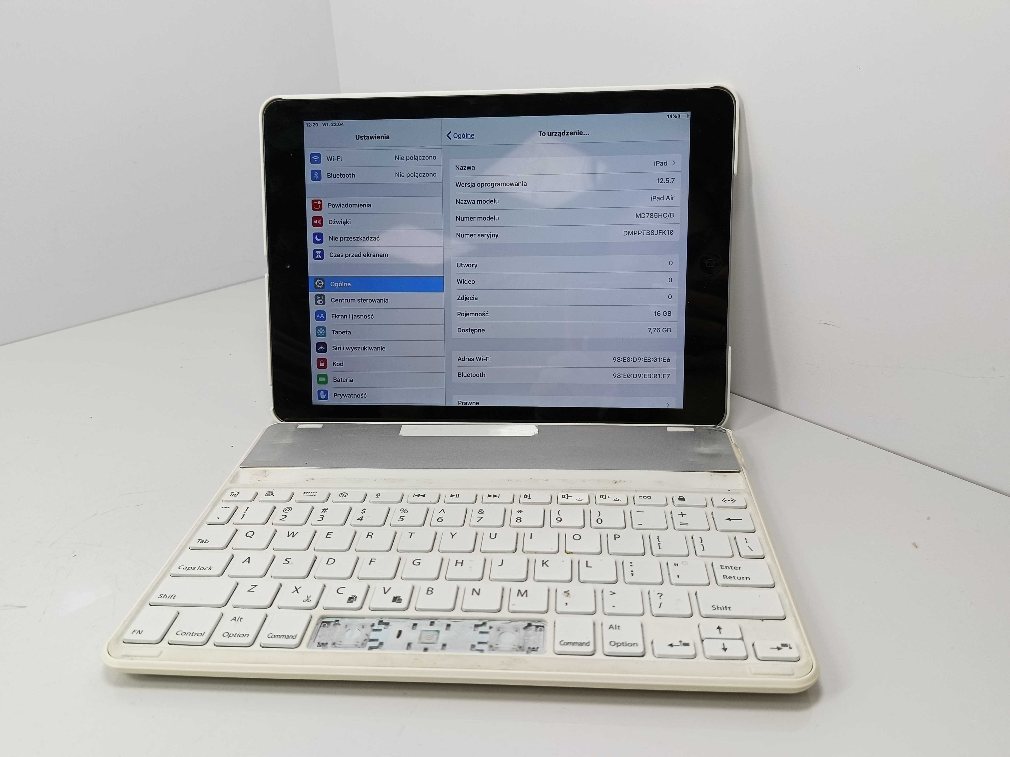 Tablet Apple A1474 9,7" 1 GB / 16 GB