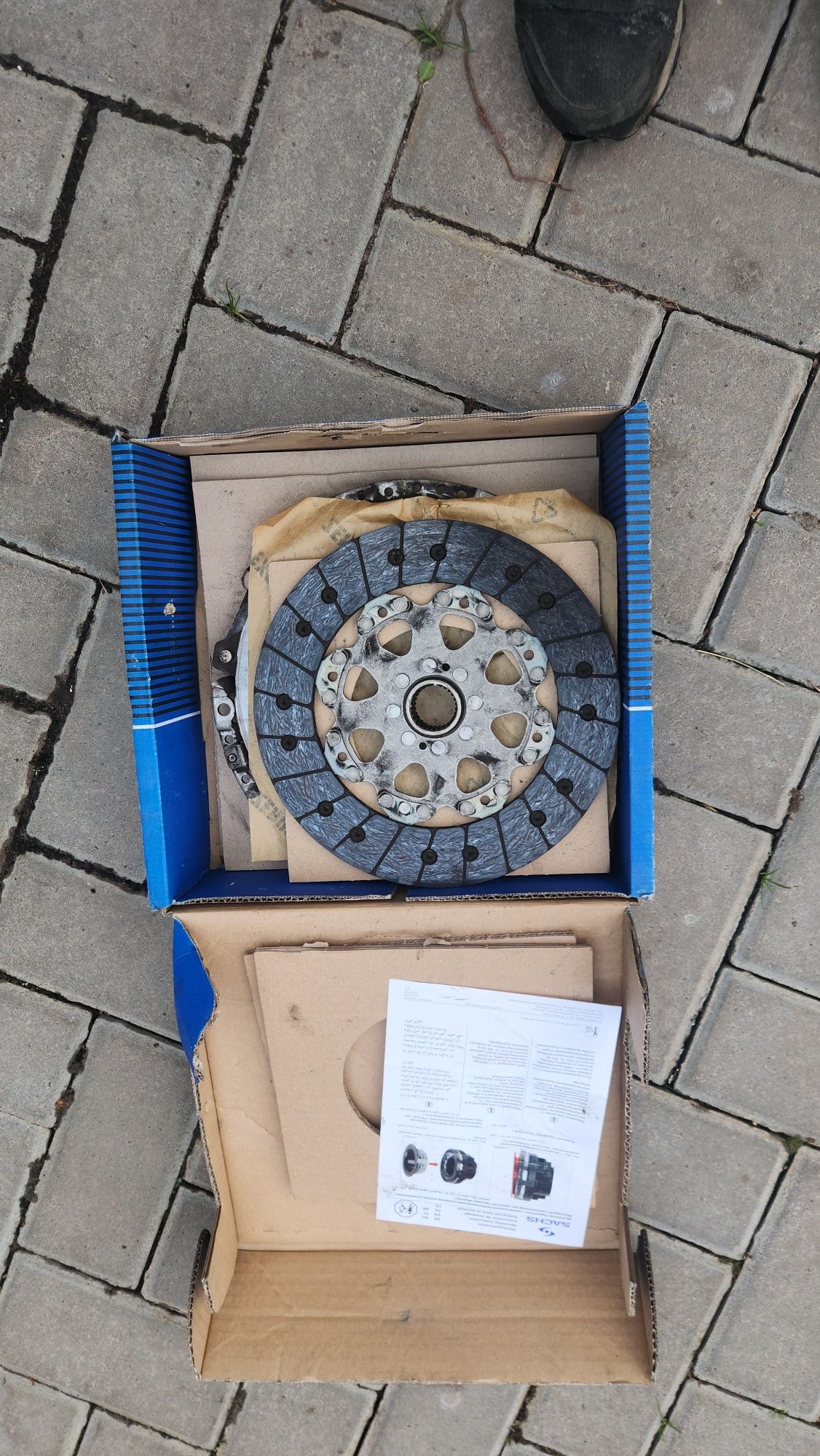 Корзина та диск щеплення Audi a4b8 2.0 tdi 3000970072 SACHS корзина +д