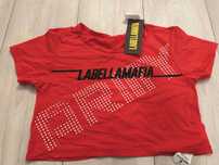 Crop top czerwony S Labellamafia